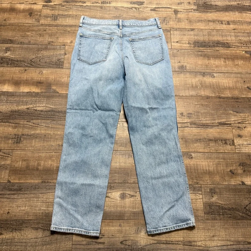 J. Crew High Rise Classic Vintage Light Blue Denim Jeans - Picture 8 of 12